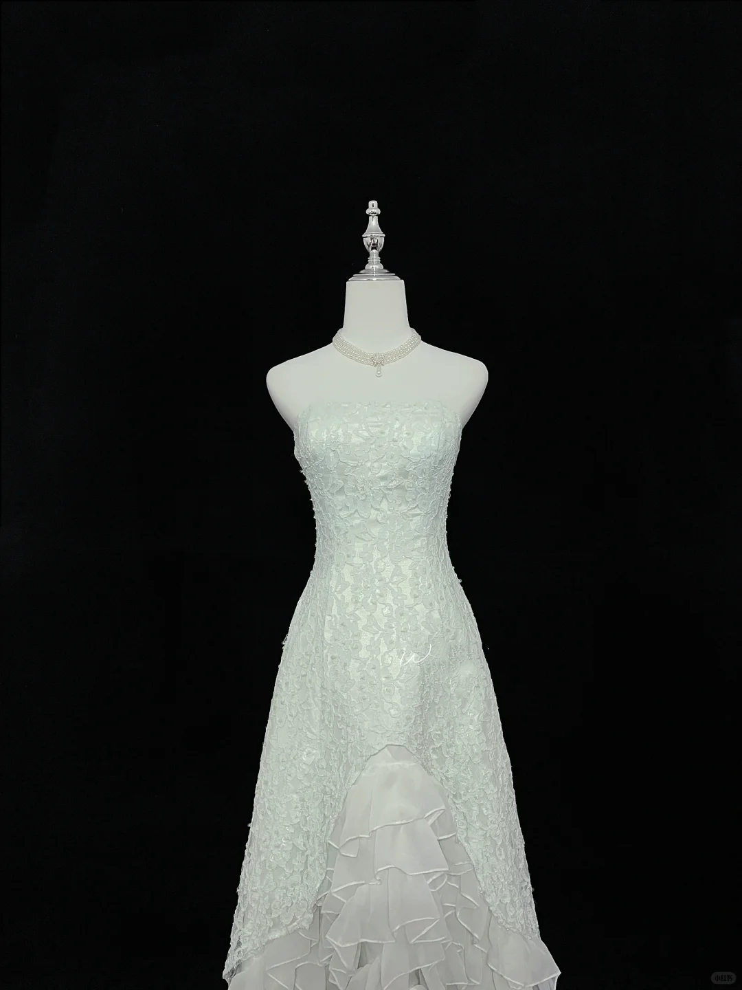 Light Green Strapless Embroidered Cinched Waist Slim Fit Elegant Long Romantic Dress, Wedding Gown gh8058