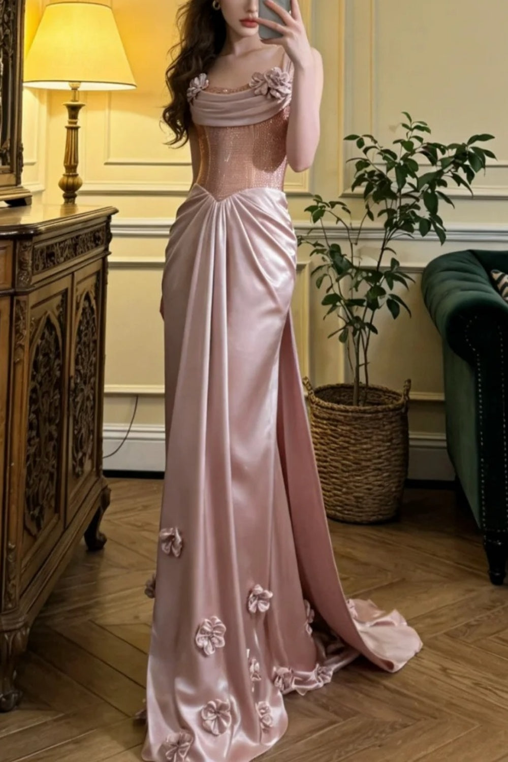 Long Dress Evening Dress Birthday Dress gh7049