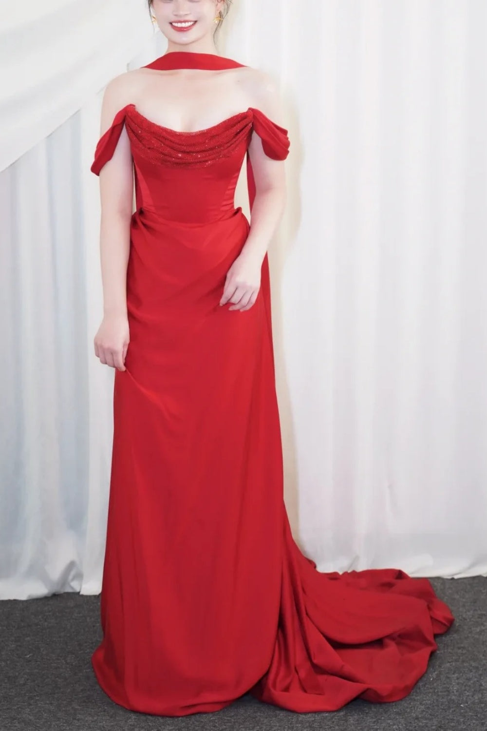 Long Dress Evening Dress Birthday Dress gh7047