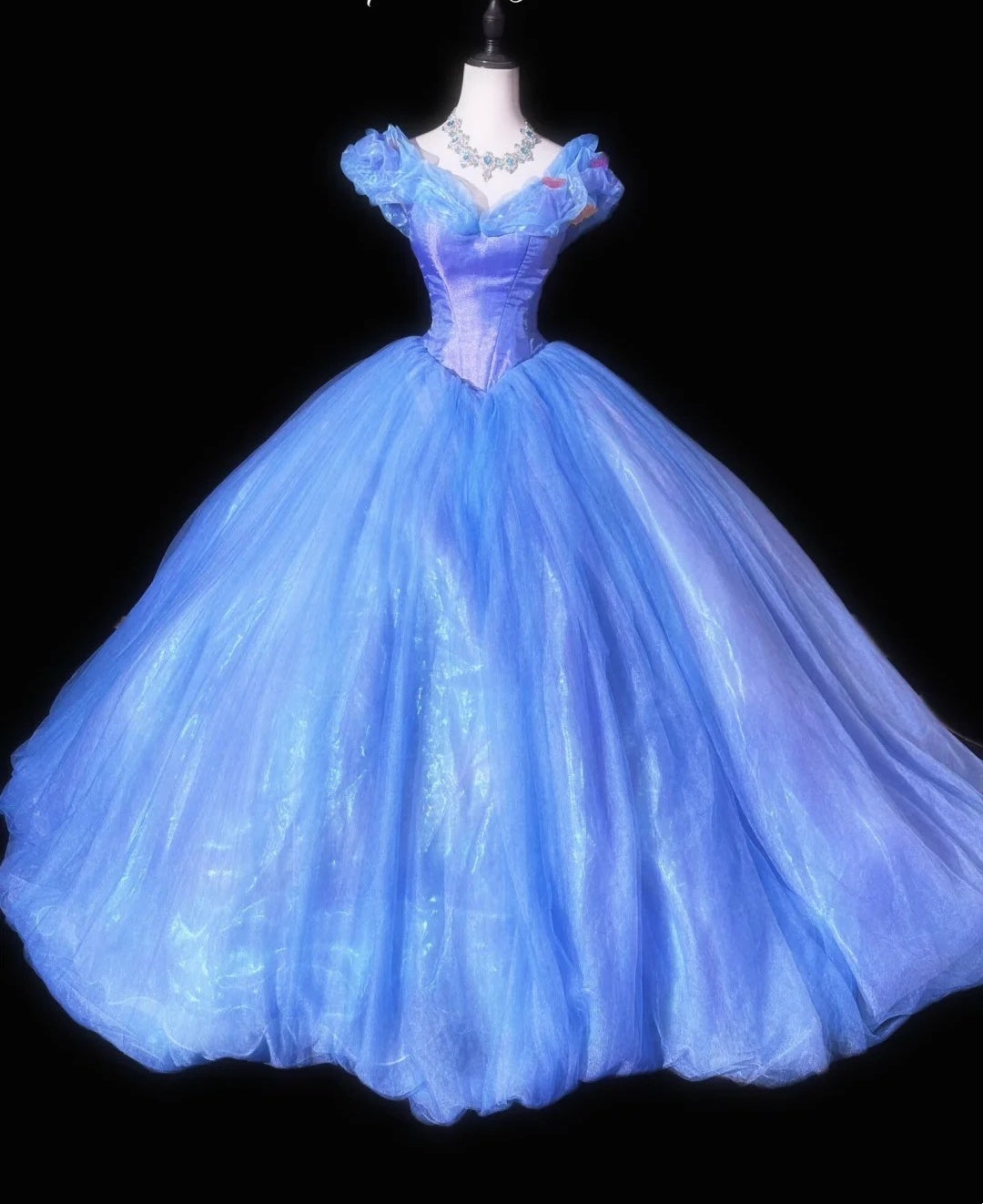 Robe longue de princesse pour anniversaire gh7032