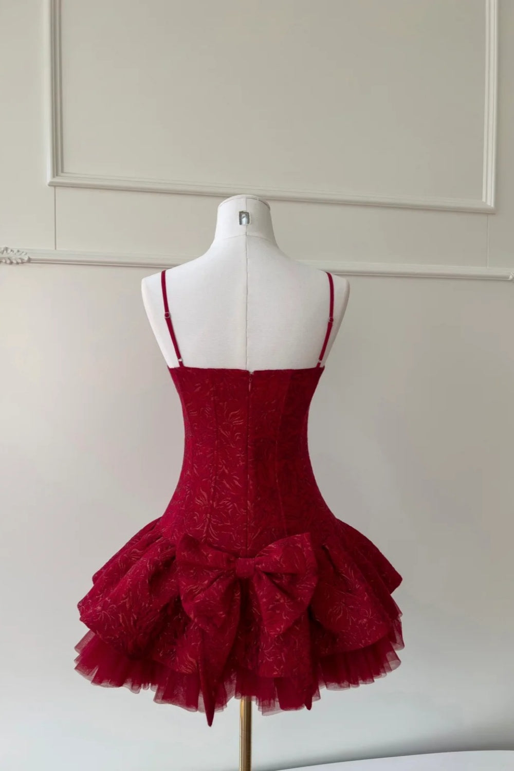 Kurzes Satin-Abendkleid/Geburtstagskleid gh6801