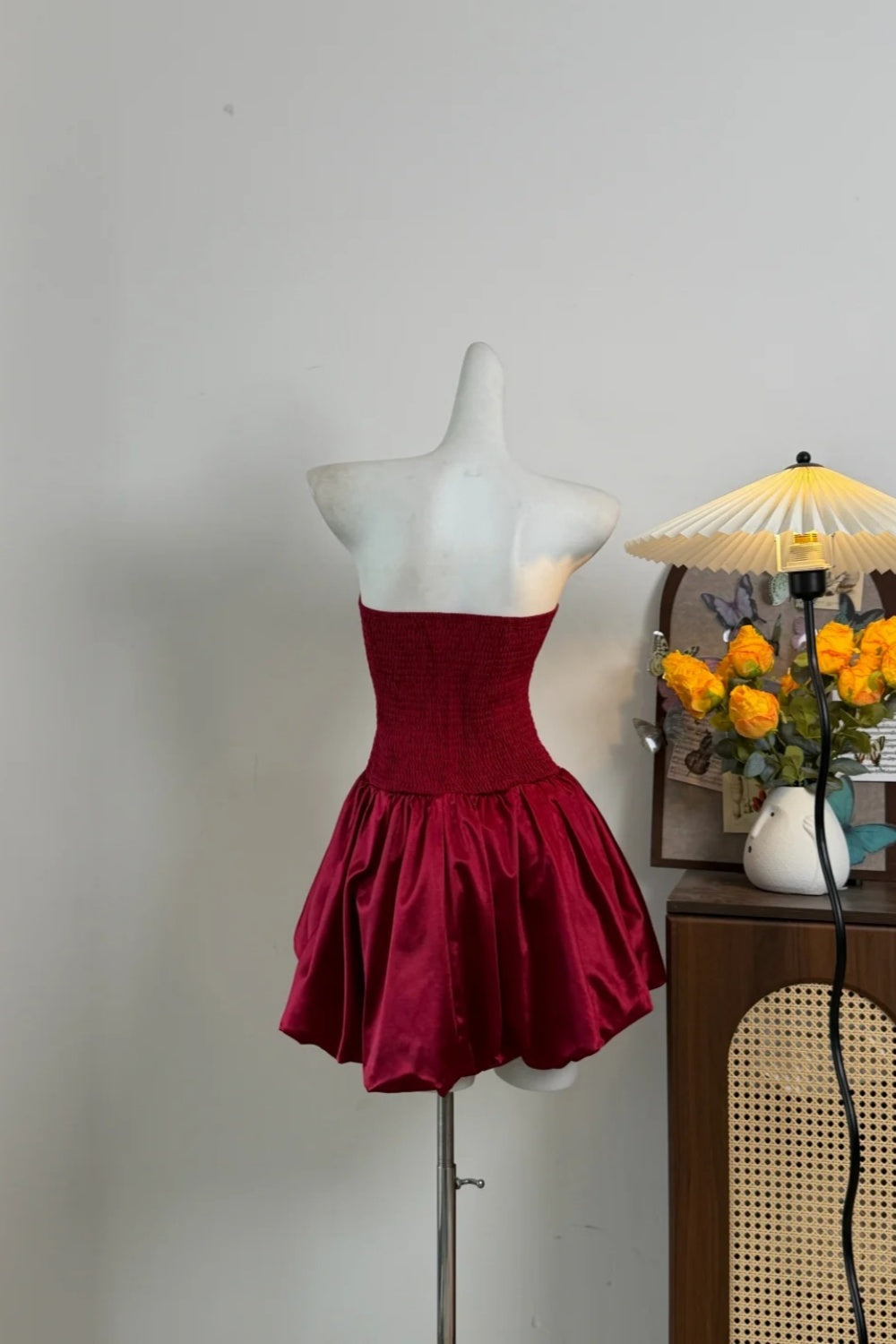 Robe courte de rentrée scolaire, robe d'anniversaire gh6826