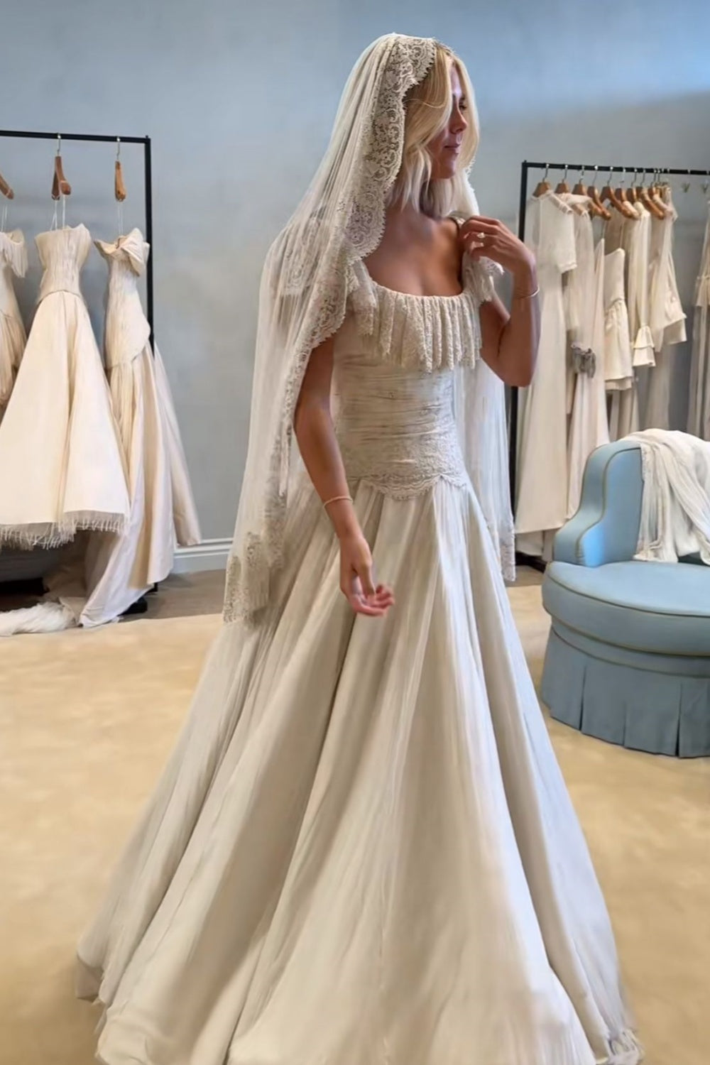 Langes Brautkleid gh6716