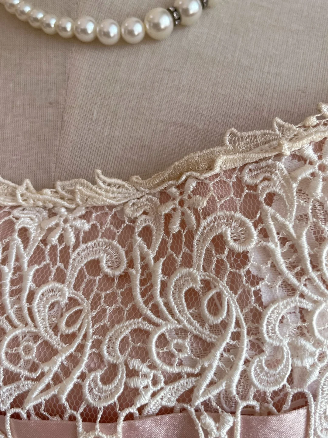 Dusty Pink Off Shoulder Floral Lace Vintage Mermaid Midi Prom Dress gh9305
