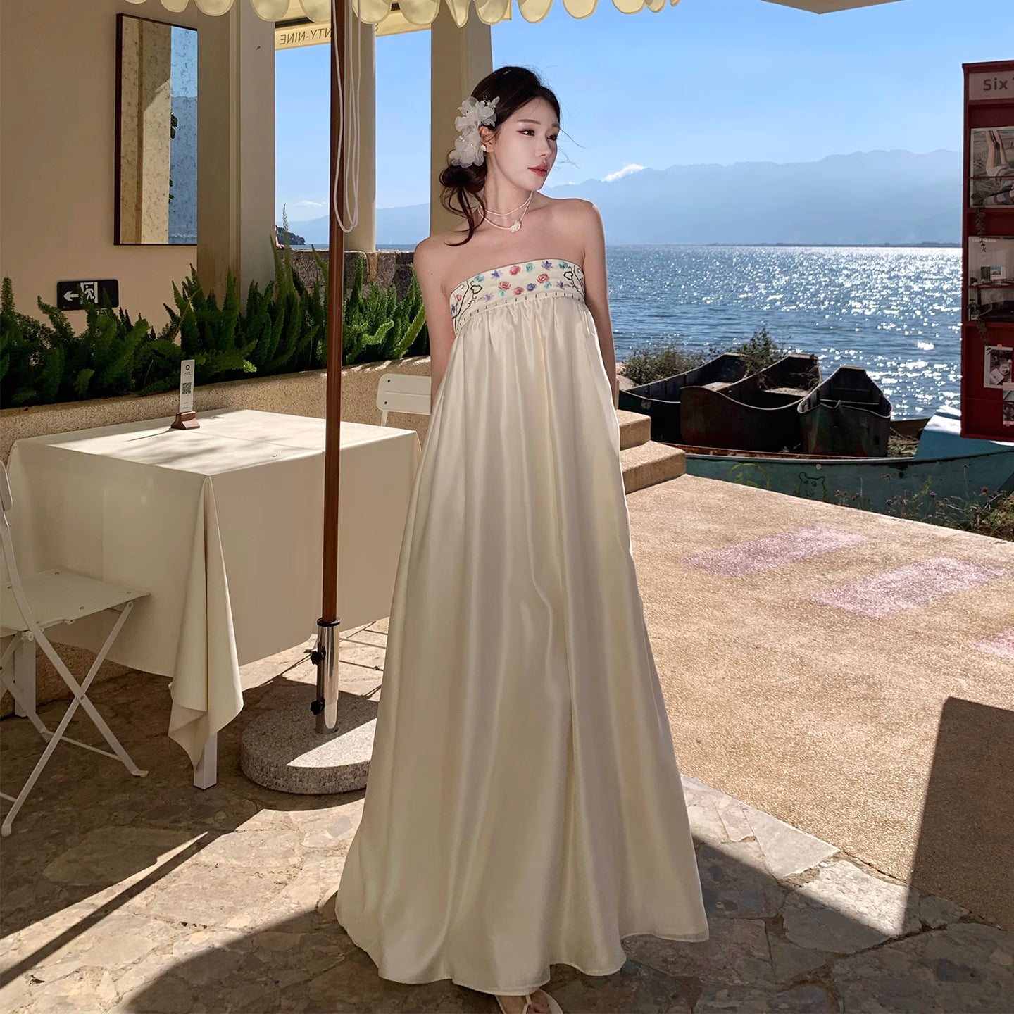 Neues Damenkleid 11790
