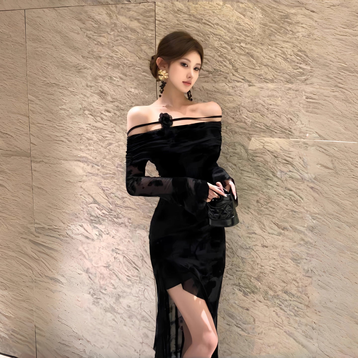 Neues Damenkleid 12053
