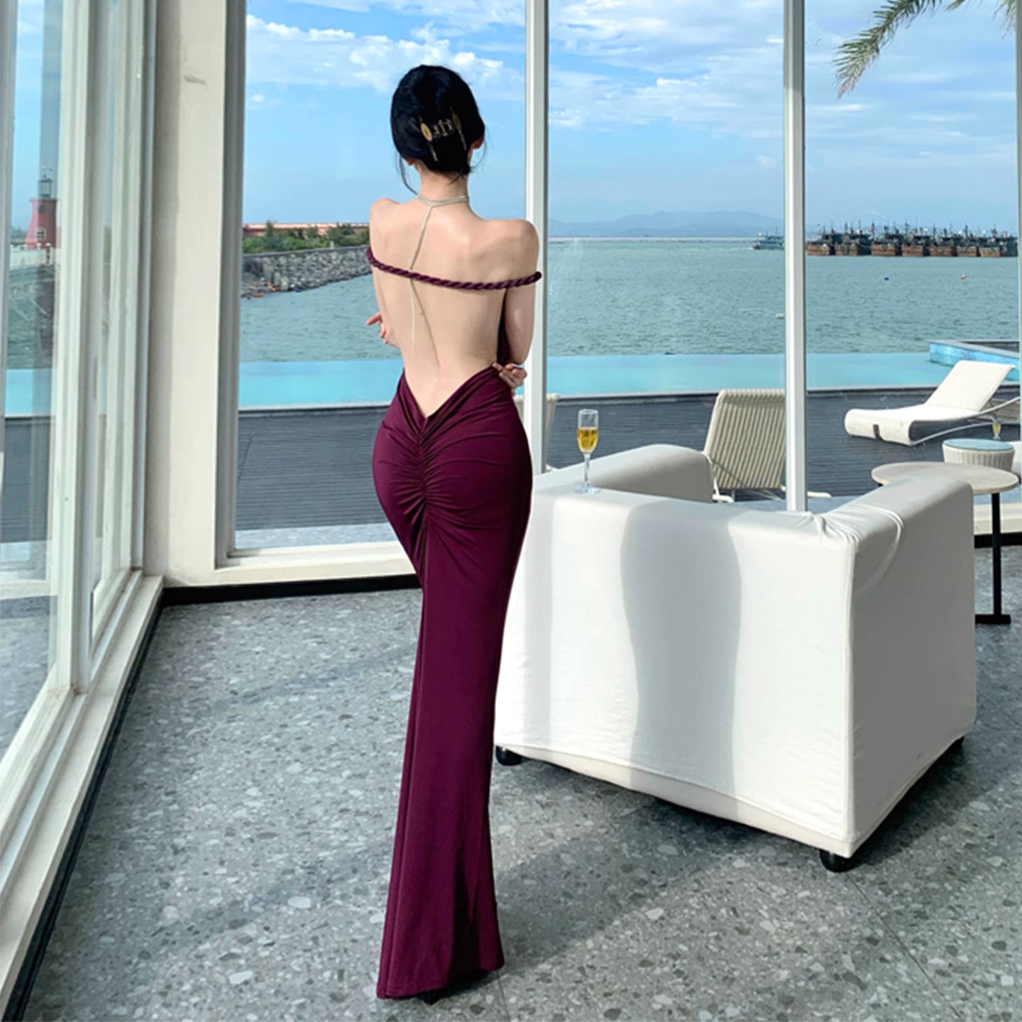 Neues Damenkleid 11841