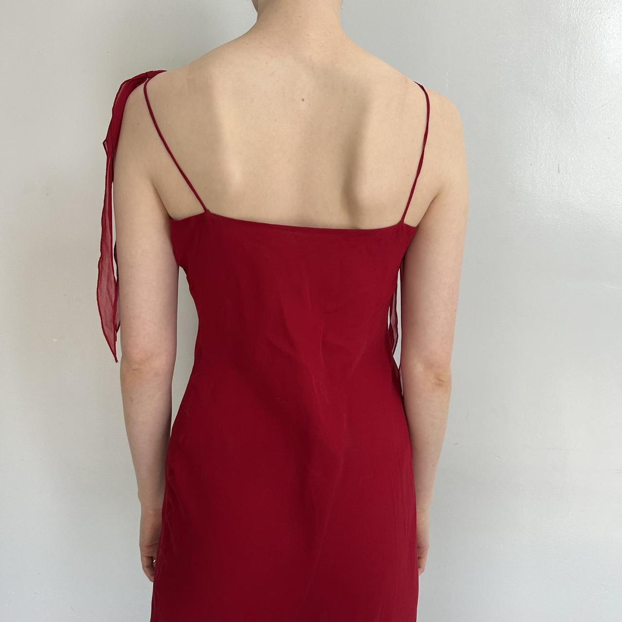 Rot mode elegante lange chiffon formale prom kleid abendkleid partykleid gh4904