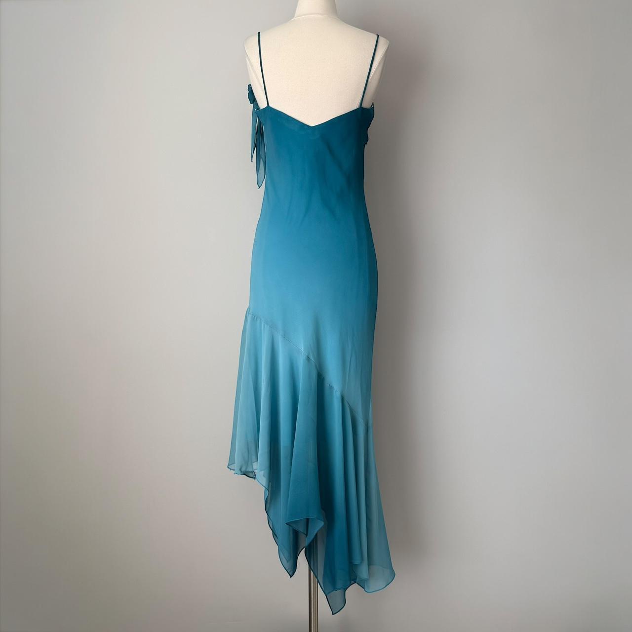 Robe de soirée asymétrique en mousseline de soie, robe de bal, robe de soirée ...
