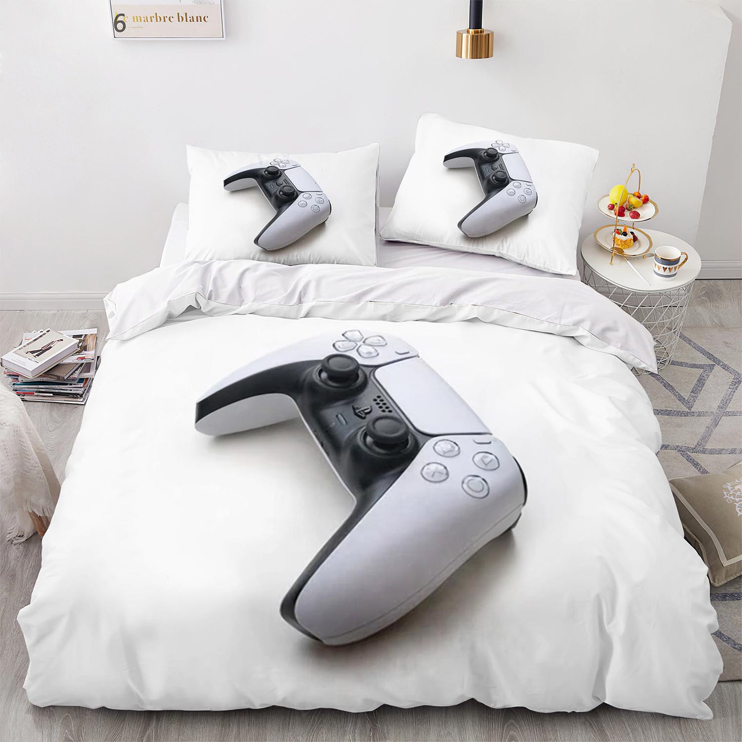 Housse de couette personnalisée avec logo photo pour garçons et filles, ensemble de literie sur mesure à faire soi-même, parure de lit design, housse de couette Queen Size PS1014