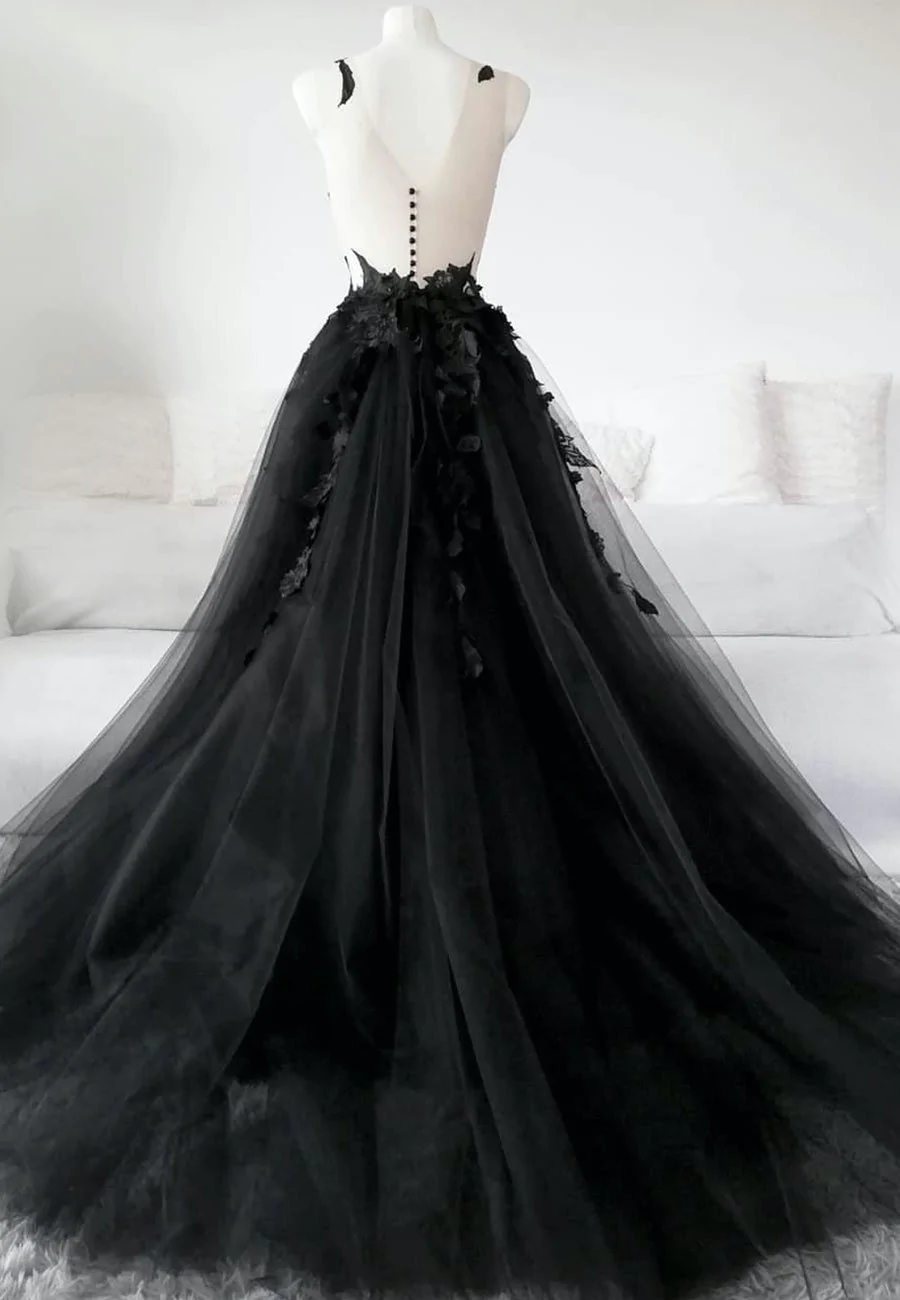 Spaghetti Straps Lace Prom Dresses, A-line Elegant Newest Long Prom Dresses gh1815