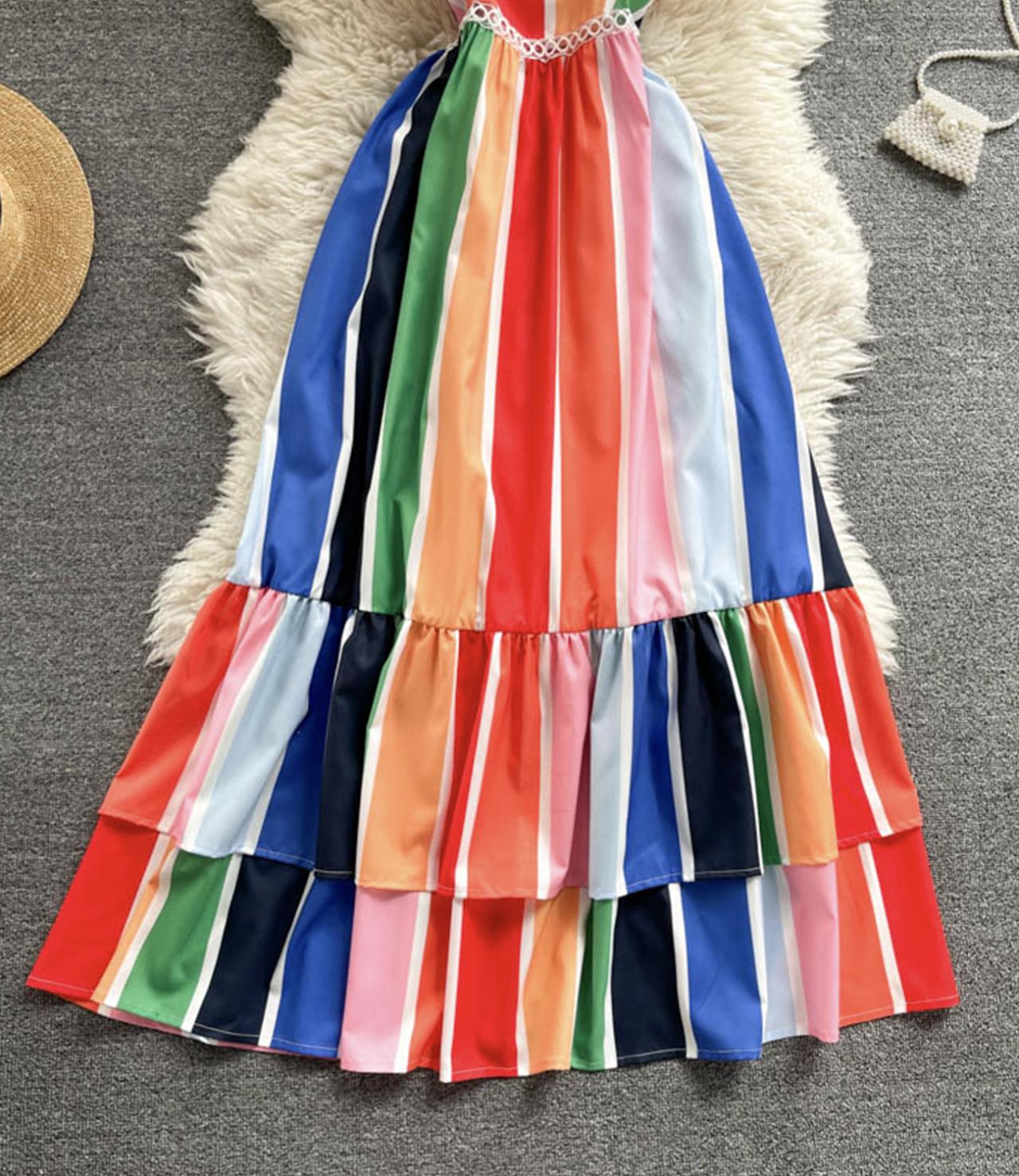 Cute A line v eck short dress fashion dress 692