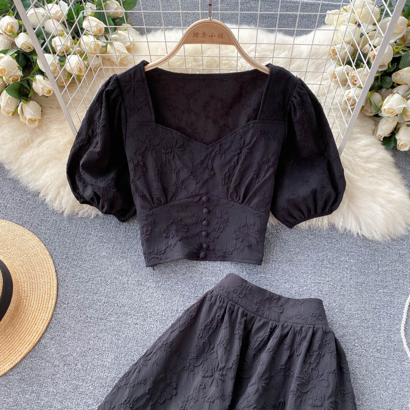 Cute two pieces A line dress fashion dress 473