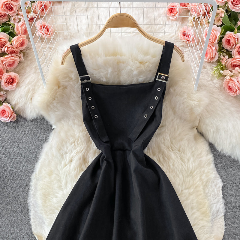 Robe trapèze en velours côtelé très tendance 392