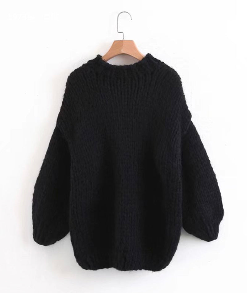 Joli pull tricoté à la main en forme de cœur 111
