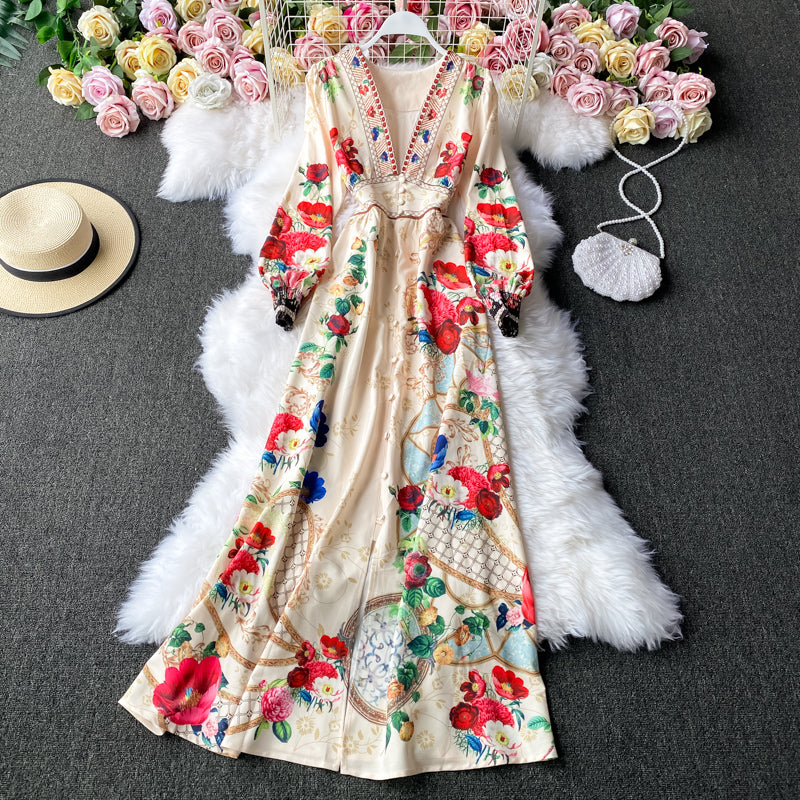 A-line fairy skirt with slim waist and large hem 3407