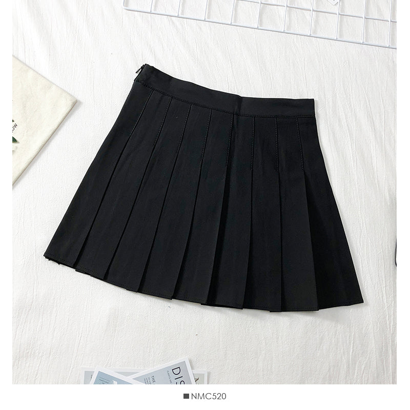Jupe courte décontractée taille haute slim Harajuku femme 2522