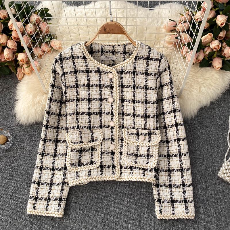 Celebrity style coat women's design sense minority cardigan top 1528
