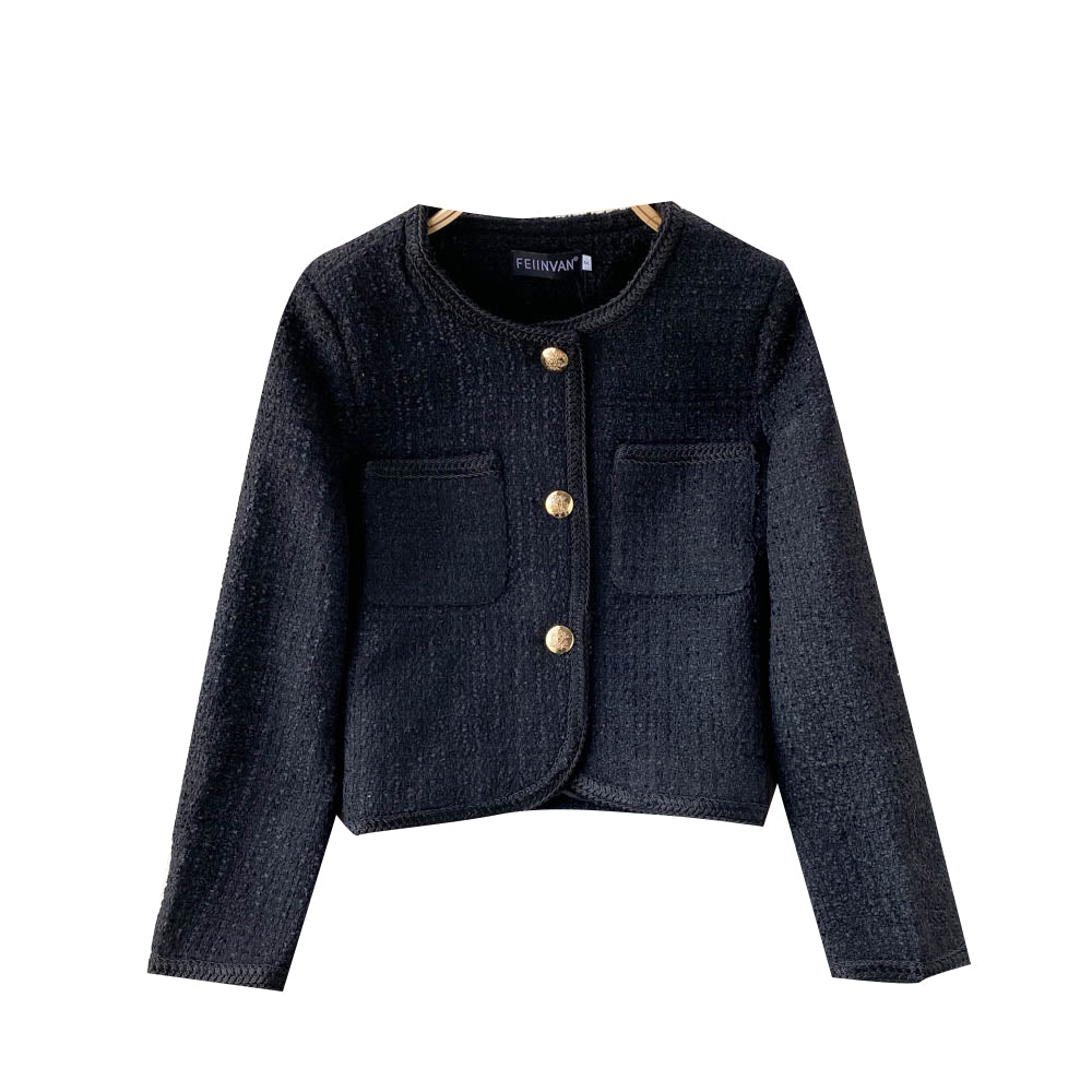 French elegant small fragrance slim jacket 1565