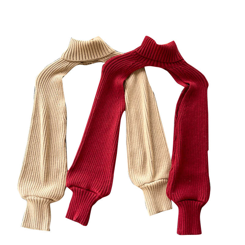 Autumn and winter design hanging neck Knitted Top 1581