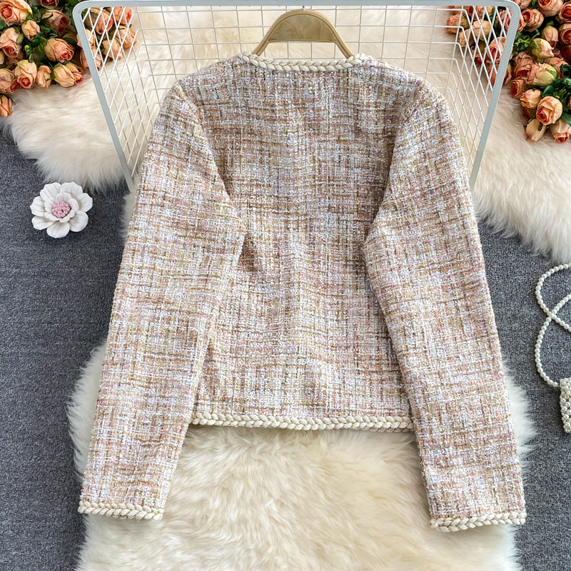 Xiaoxiangfeng celebrity tweed coat autumn and winter 1672