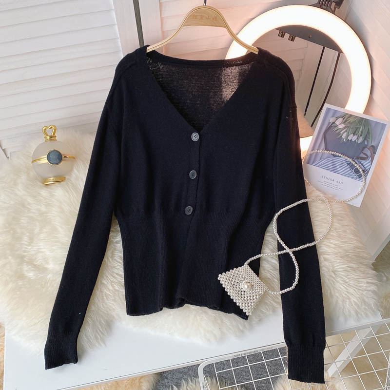 Pull fin paresseux tricoté pour femme automne 1593