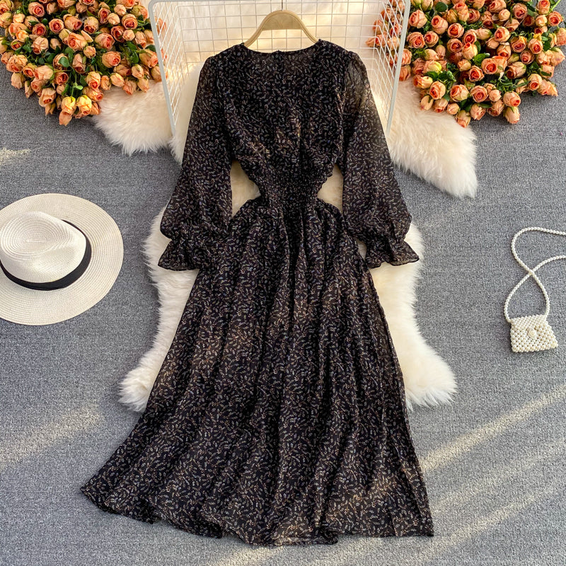 Jupe longue slim à taille haute avec ourlet large 2994