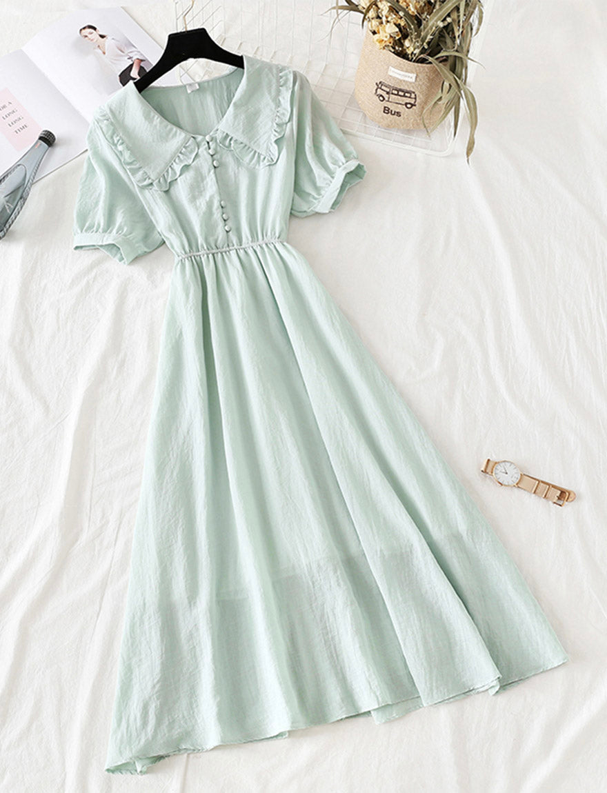 Cute girl dress summer dress women's dress 1143