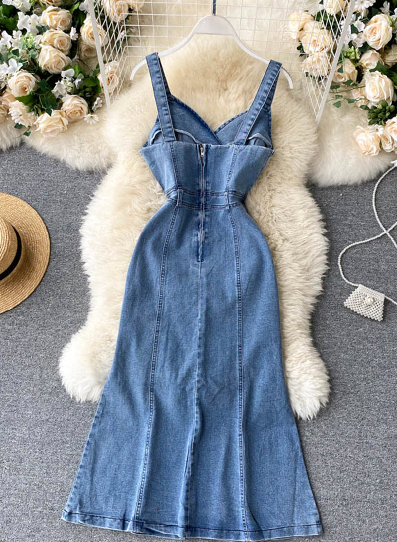 Denim dress 1027