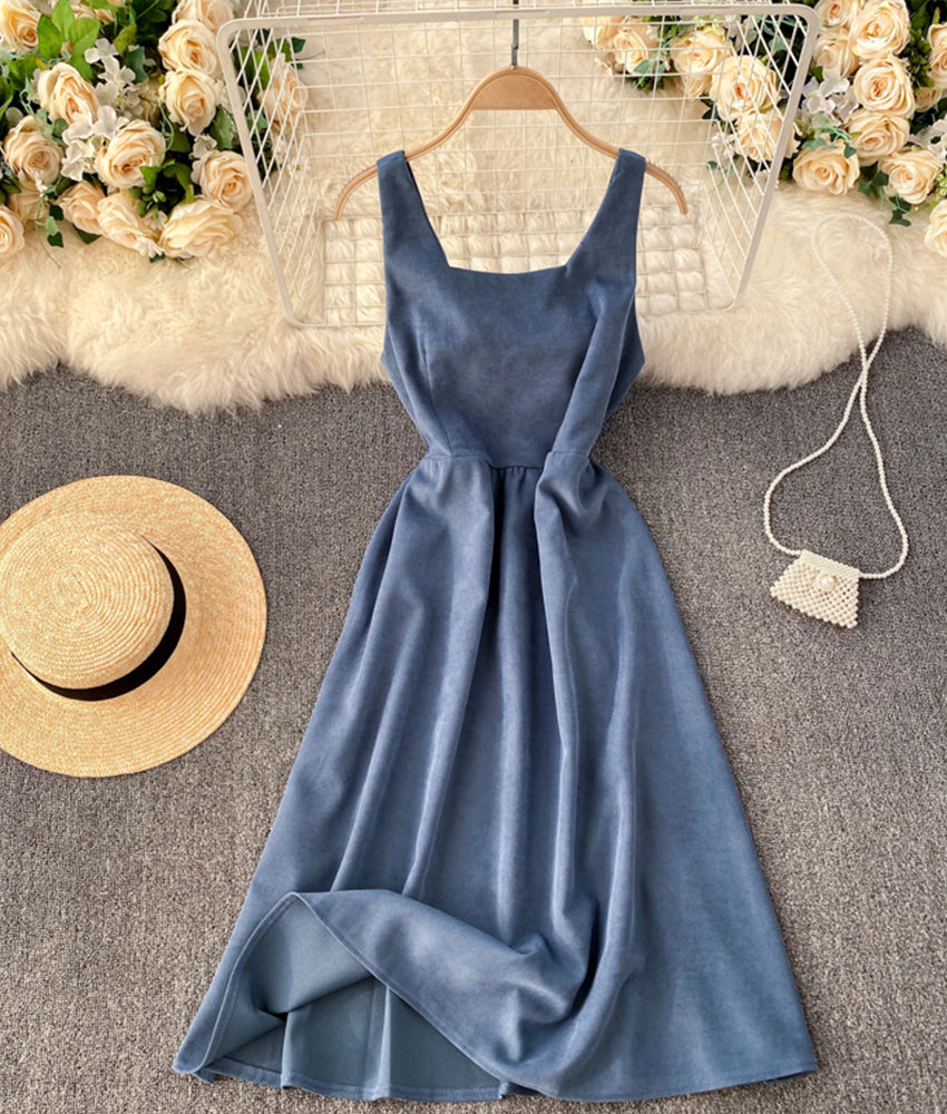 Cute A line short dress fashion dress 884