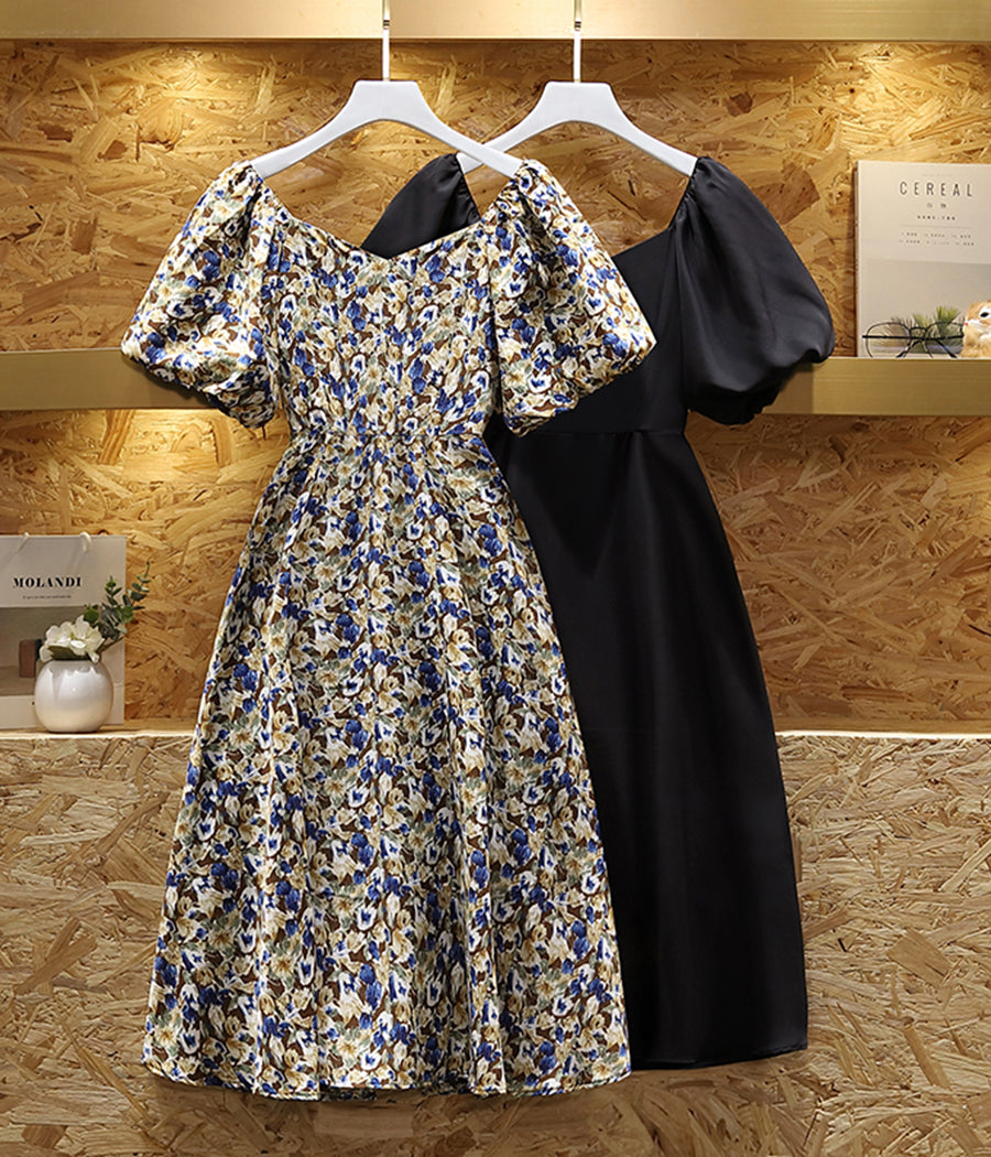 Cute floral dress, summer dress 1280