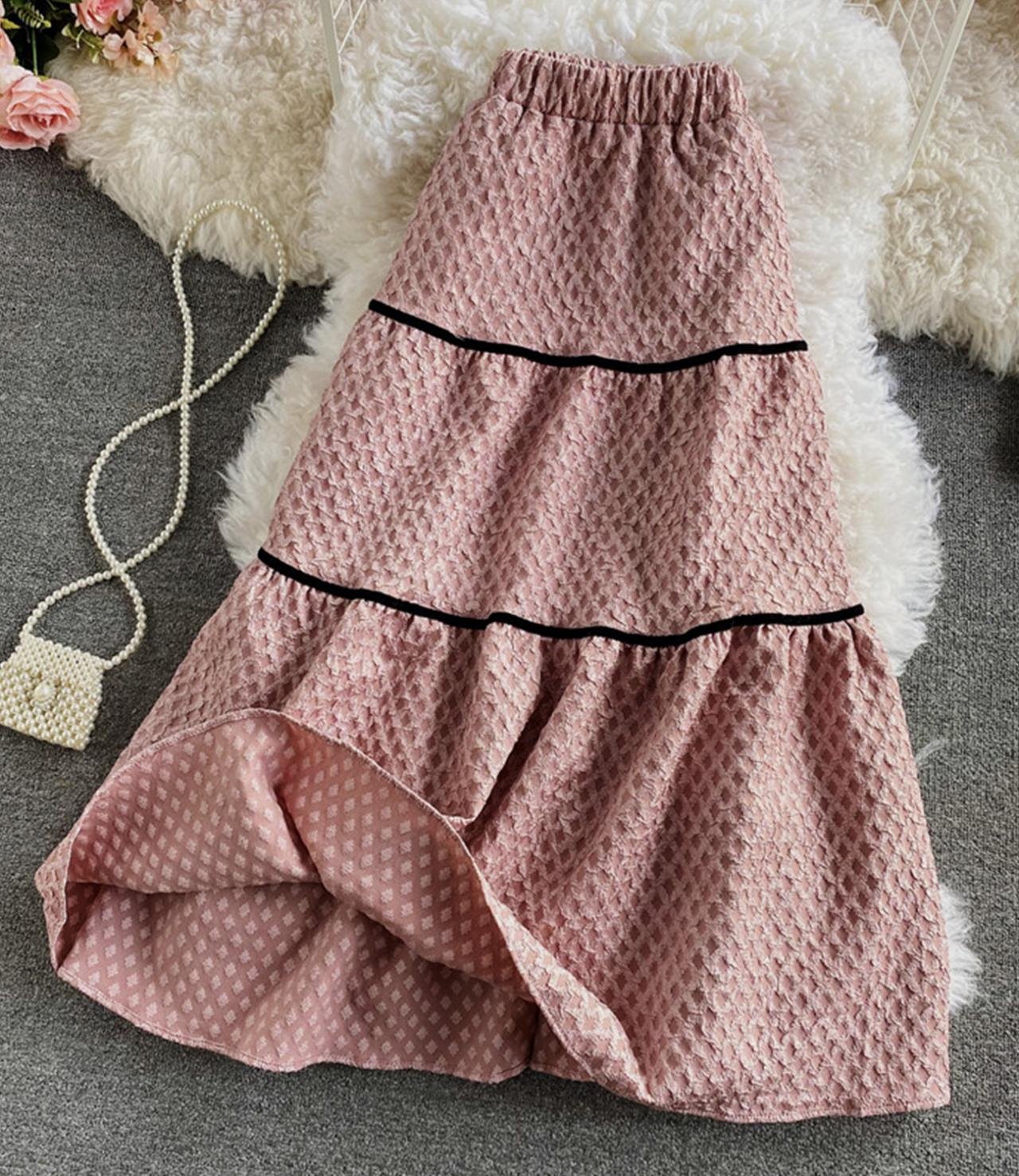 Jupe trapèze mignonne 3456