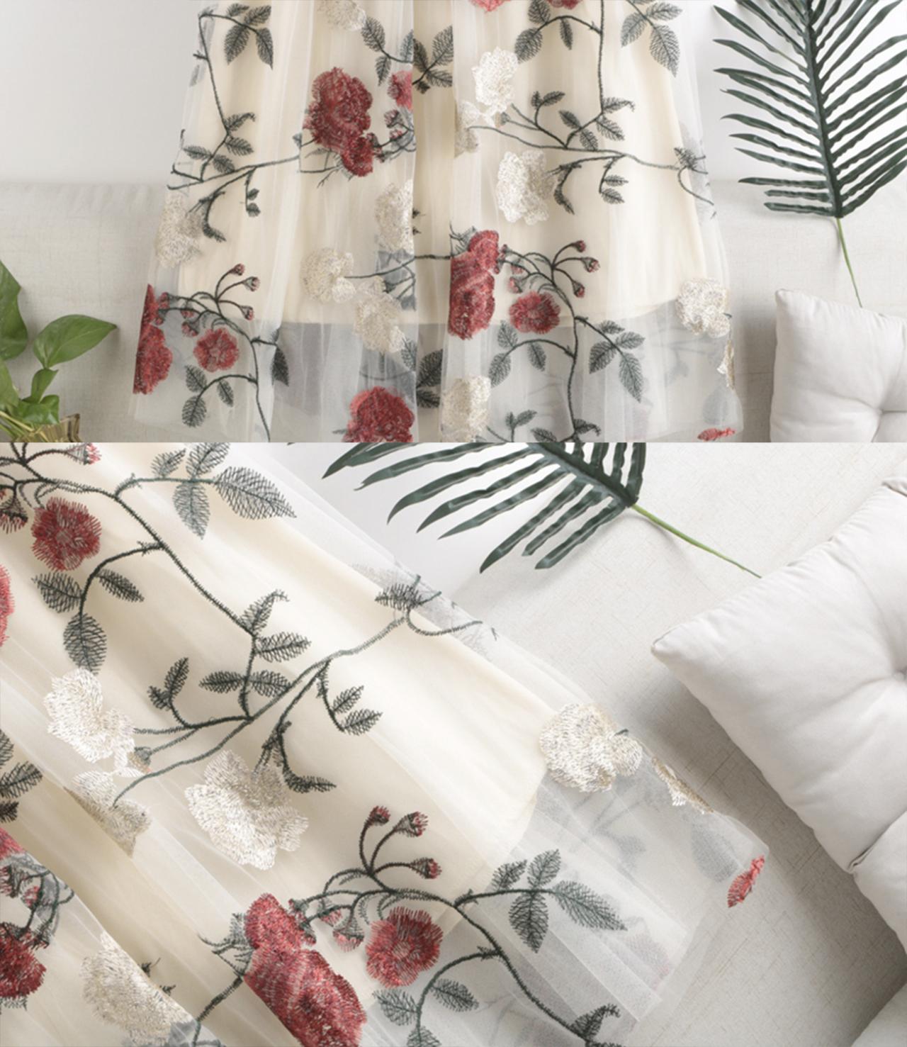Jupe trapèze en tulle et dentelle mignonne 3448