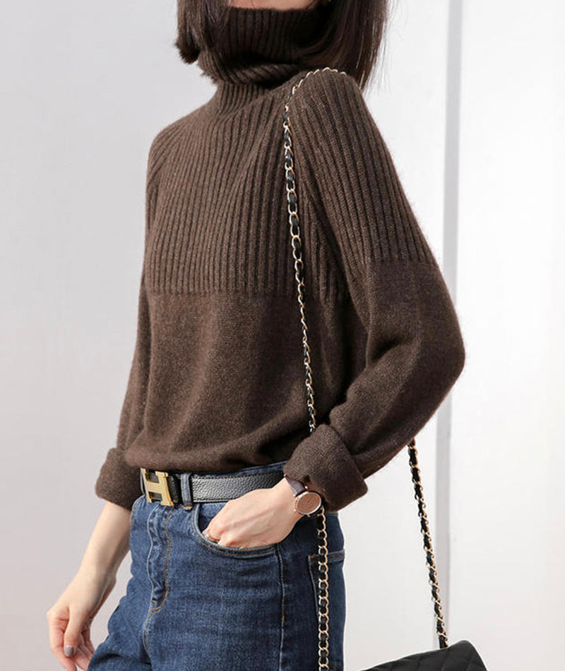 Pull mode pull col roulé 107