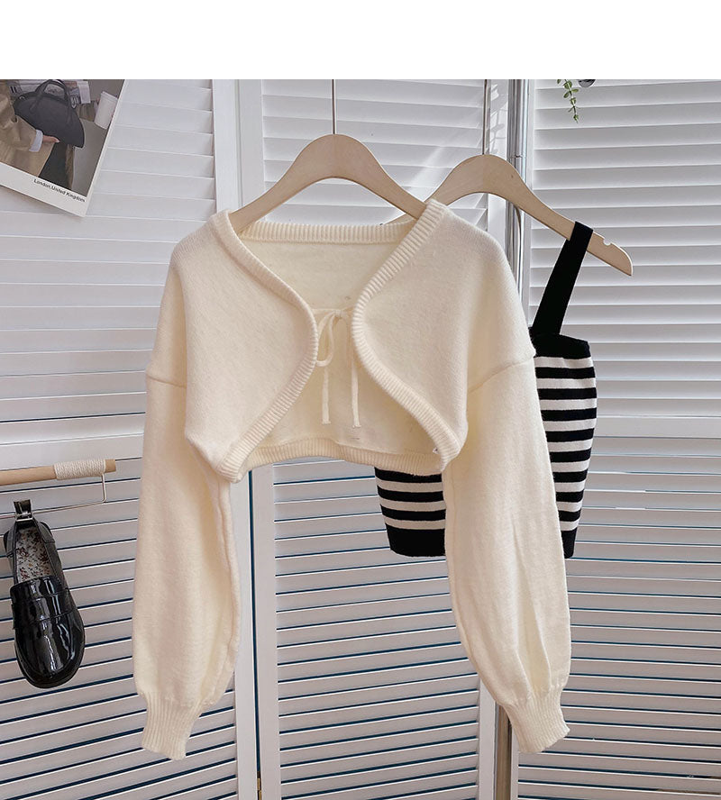 Super fire versatile popular knitted cardigan 6529