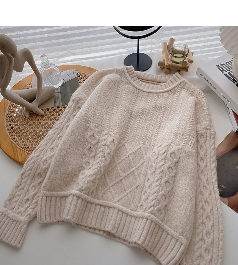 New Korean design, versatile, slim long sleeve top 5983