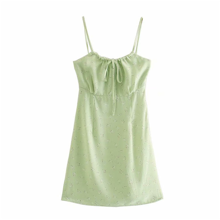 Robe moulante et ajustée à lacets avec dos nu et poitrine ouverte 7091