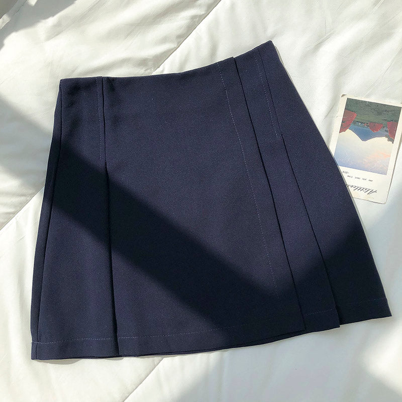 Korean design pleated skirt 5341