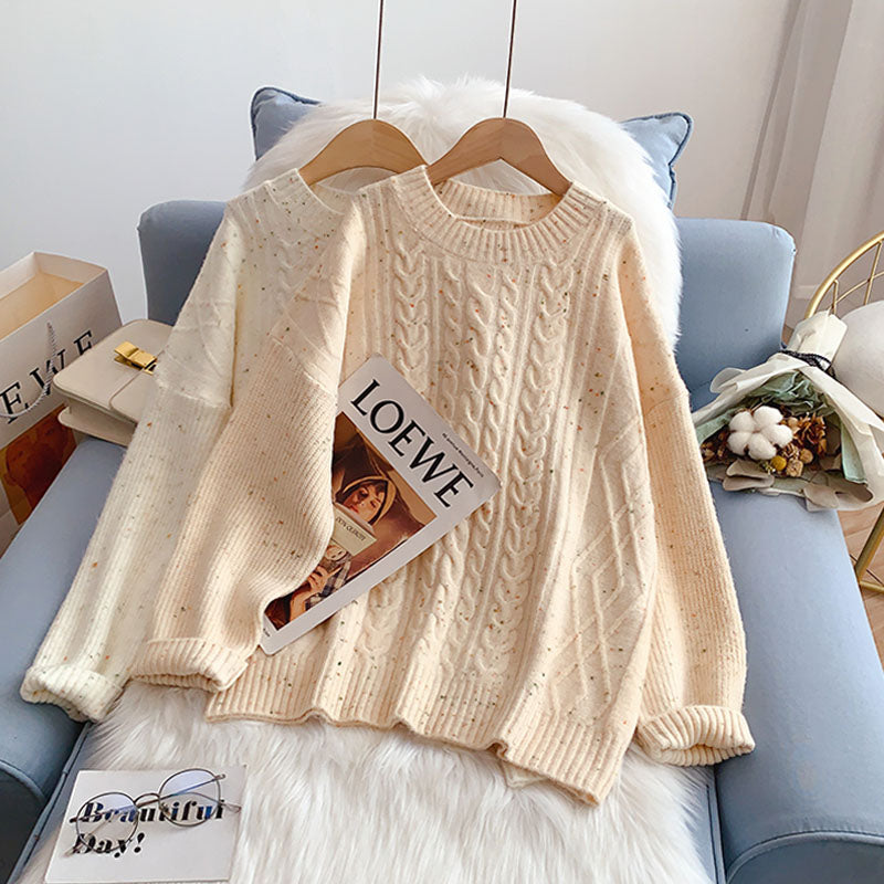 Pull doux pour femme, nouvelle chemise tricotée 5127