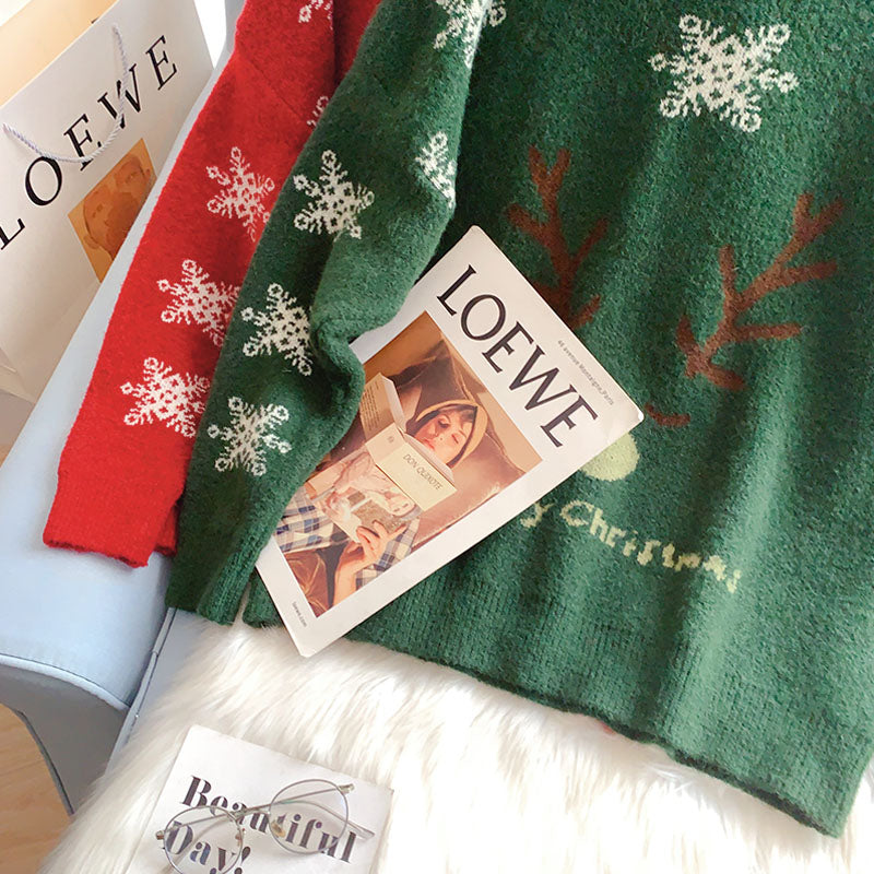 Vêtements de fête de Noël Pull fauve Ketong 5257