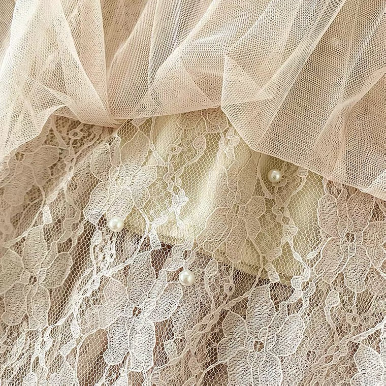 jupe ciel étoilé, jupe d'été en tulle, jupe bouffante en dentelle 3604