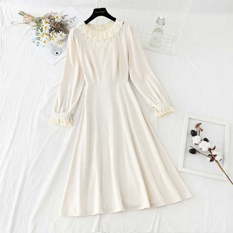 Jupe noire rétro taille haute fine style Hepburn 4052