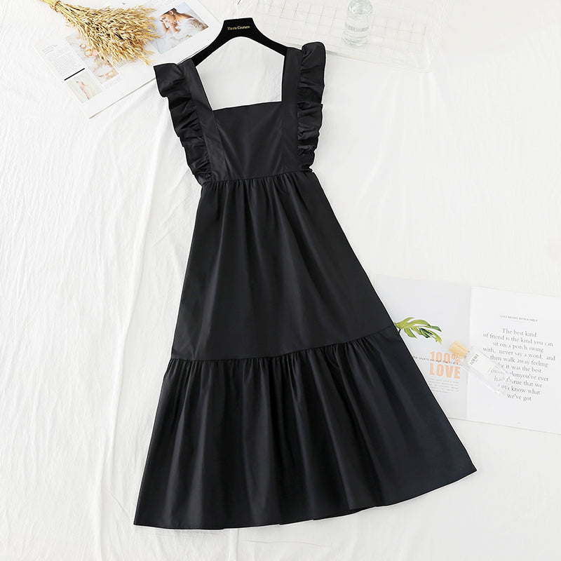 A skirt with a back bow, a salt, sweet, little skirt 4514