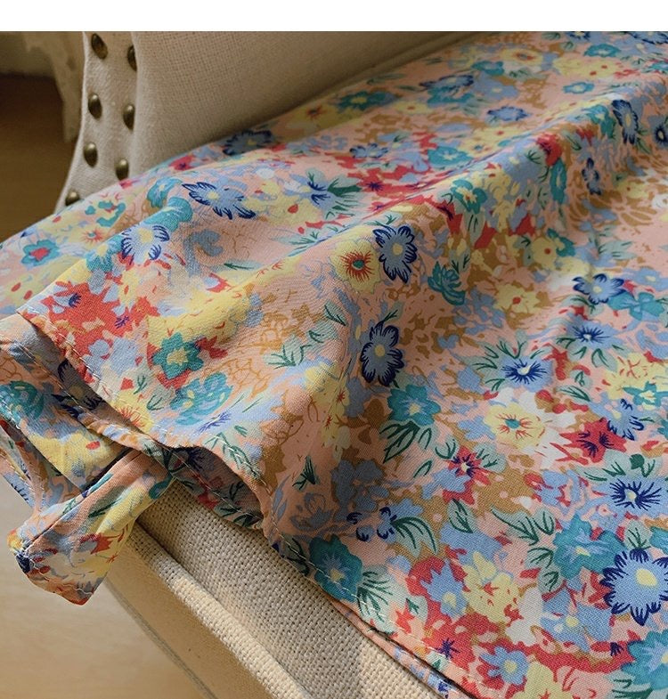 Sweet little Daisy skirt, summer, cotton skirt 3563