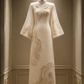 ✨Girlhomeshops-Chinese Landscape Embroidery Qipao Long Evening Gown gh10368