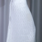 ✨Girlhomeshops-White Beaded Mermaid Evening Gown Spaghetti Strap Cowl Neck gh10121