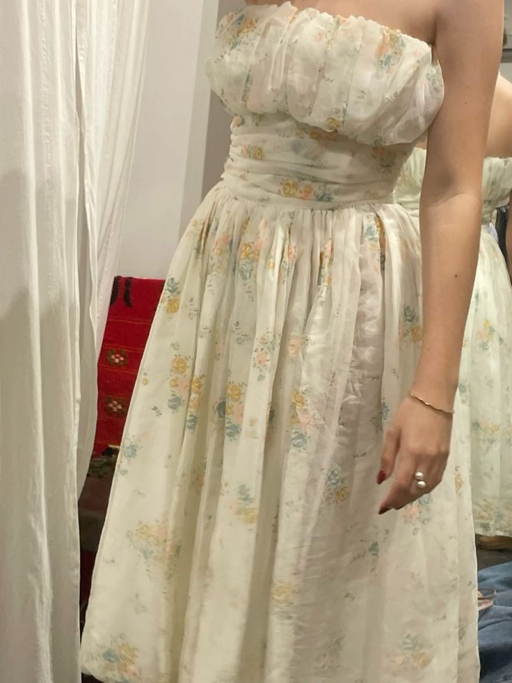 Robe de soirée longue en mousseline de soie, élégante, blanche et jaune, motif floral, robe de bal, robe d'invitée de mariage, robe d'anniversaire ou de fête de jardin, robe de bal gh4092