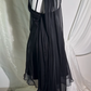 Vintage Black Shiny Rhinestone Halter Straight Cut Prom Gown, Evening Party Dress gh8558