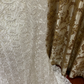 White Strapless Waist-Cinched Mermaid Prom Dress, Evening Gown, Wedding Dress, Graduation Dress gh7247