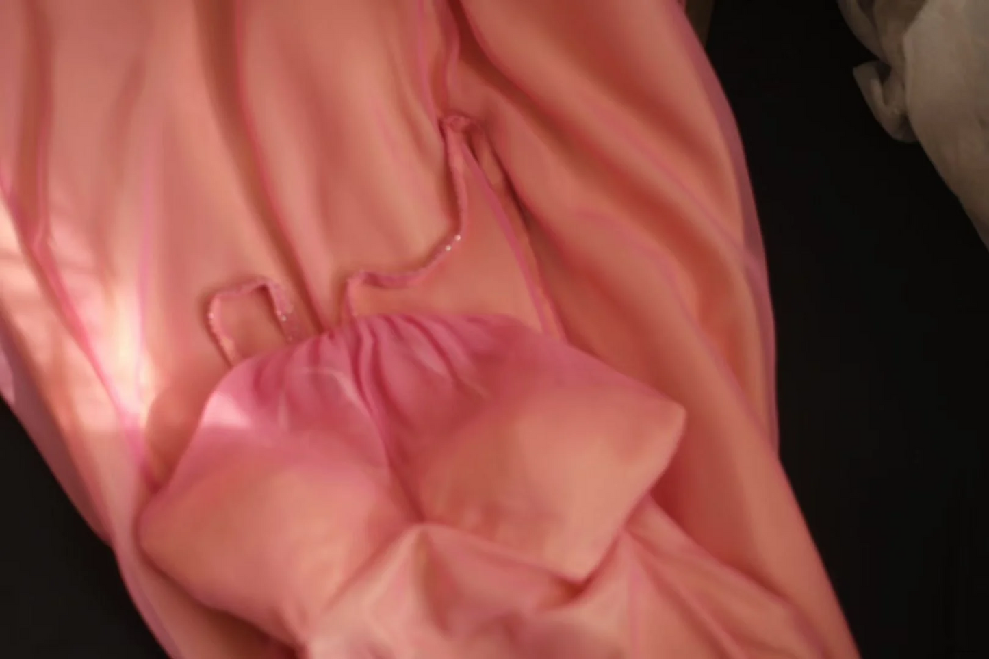 Pink Halter Waist-Fitted Retro Elegant Ball Gown, Evening Party Dress gh7132
